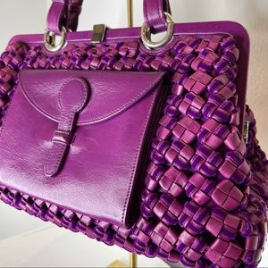 Bottega Veneta Intrecciato Frame Bag